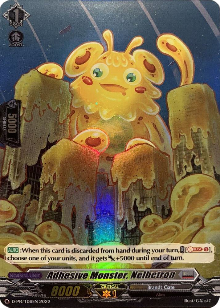 Adhesive Monster, Nelbetron - D-PR/106EN - PR - Foil