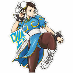 CAPCOM x B-SIDE LABEL Sticker - Ultra Street Fighter II: Chun Li