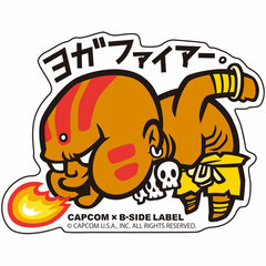 CAPCOM x B-SIDE LABEL Sticker - Ultra Street Fighter II: Yoga Fire.