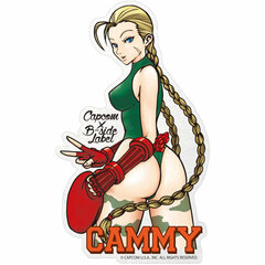 CAPCOM x B-SIDE LABEL Sticker - Ultra Street Fighter II: Cammy