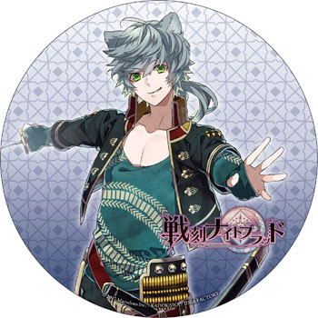 Sengoku Night Blood - De-Tin Badge: Shigezane Date