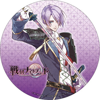 Sengoku Night Blood - De-Tin Badge: Mitsuhide Akechi