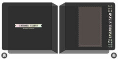 Ensemble Stars!! Arcana Card Storage File Black ver.
