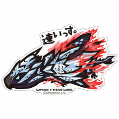 CAPCOM x B-SIDE LABEL Sticker - Monster Hunter XX: Hayai'ssu.
