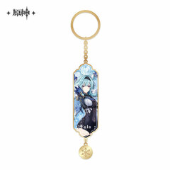 Genshin Impact Chara Metal Epoxy Keychain 