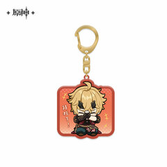 Genshin Impact Deformed Stamp Series Acrylic Strap Thoma