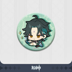 Genshin Impact Default Stamp Series Pearl Tin Badge Vol.4 Xiao