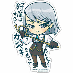 CAPCOM x B-SIDE LABEL Sticker - Ace Attorney: Franziska von Karma