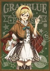 GRANBLUE FANTASY - Mini Clear Poster (B) Djeeta Ver.