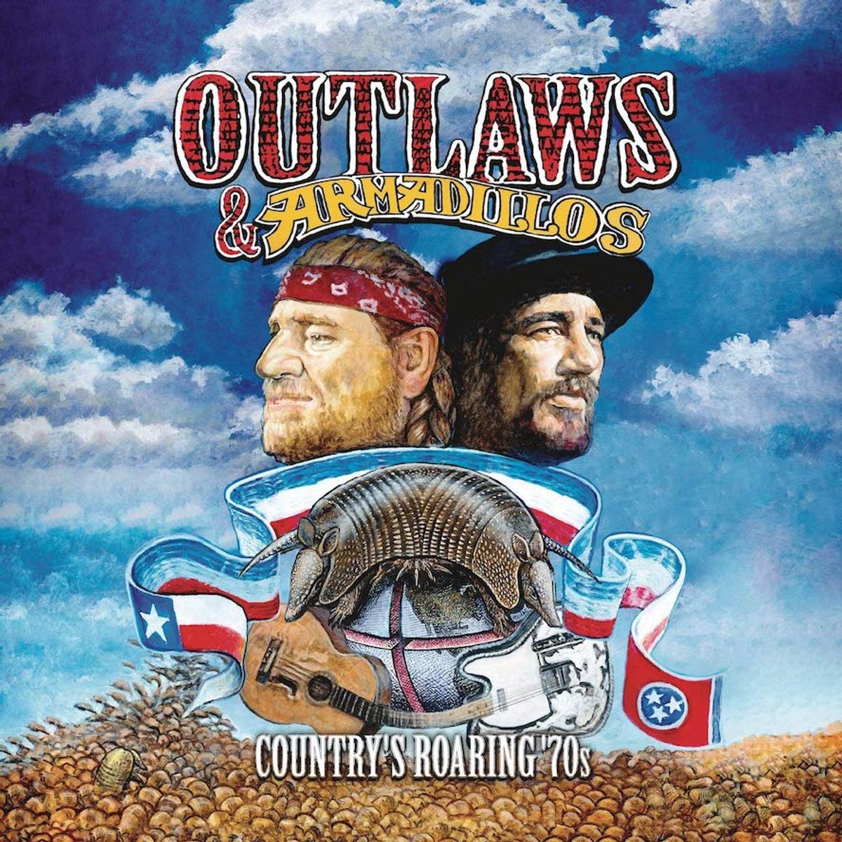 Outlaws & Armadillos: Countrys Roaring 70s (LP)