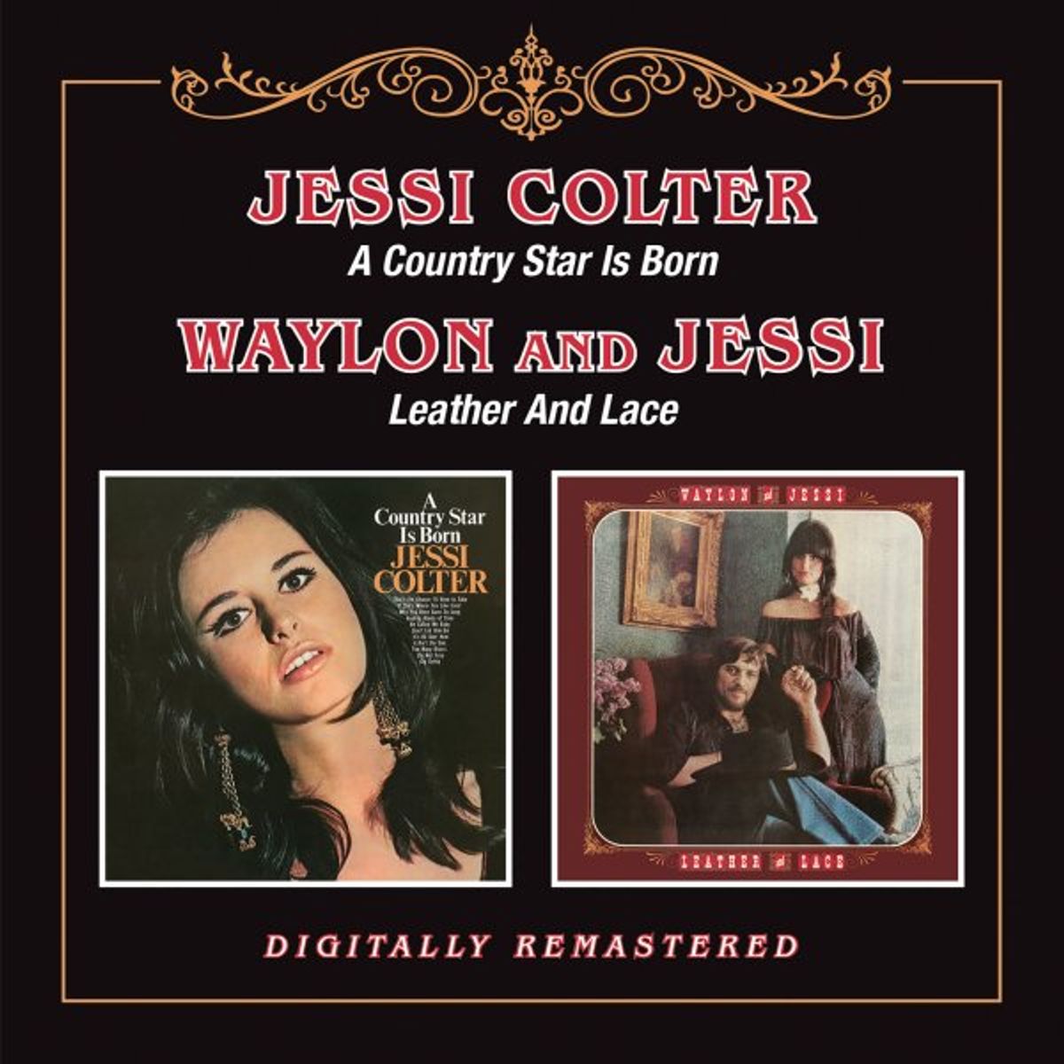 A Country Star Is Born / Leather & Lace (CD)
