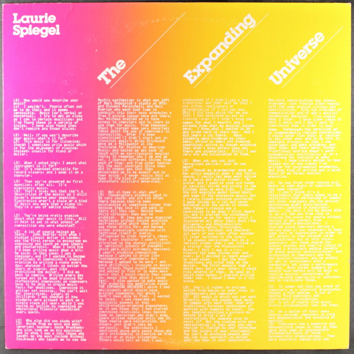 The Expanding Universe [1980 Original Issue] (LP)