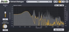Acon Digital Extract:Dialogue Noise Reduction Plug-in for Dialog