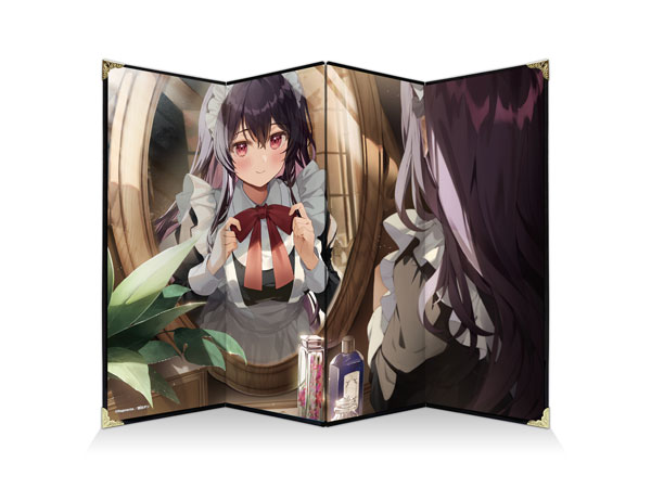 flagLABO Done Kanda 4-Section Tabletop Folding Screen