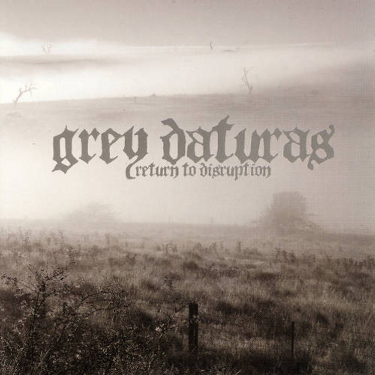 Return To Disruption (CD)
