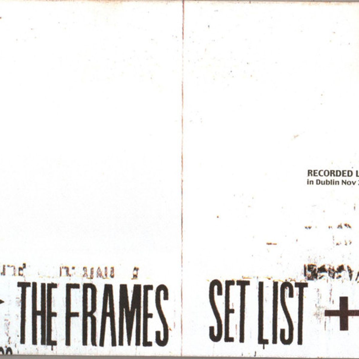 Set List (CD)