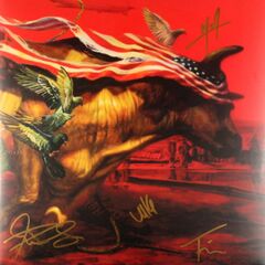 Palimpsest [Autographed, Blue & White Swirl Vinyl] (LP)