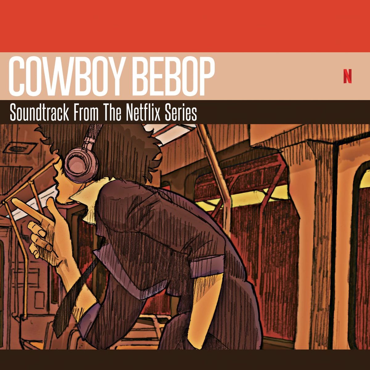 Cowboy Bebop [OST] [Red/Orange Marble Vinyl] (LP)