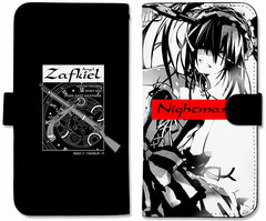 Date A Live Kurumi Tokisaki Monotone Ver. Book-style Smartphone Case 158