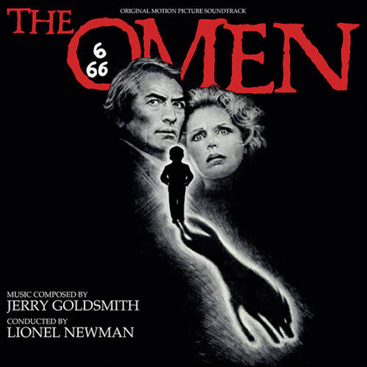 The Omen [OST] [Red/Black Splatter Vinyl] (LP)