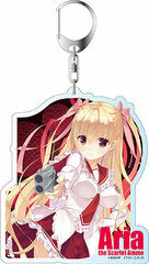 Aria the Scarlet Ammo Deka Keychain Riko Mine vol.2