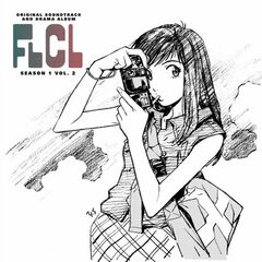 FLCL Season 1 Vol. 2 & Drama Album [OST] [Blue Vinyl] (LP)