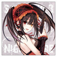 Date A Live Original Work Kurumi Tokisaki Cushion Cover Ver.2.0