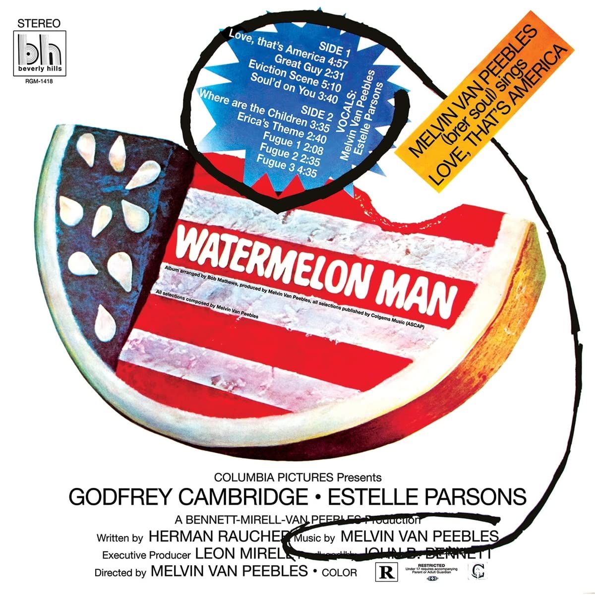 Watermelon Man [OST] [Green Watermelon Skin Vinyl] (LP)