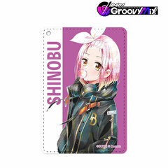 D4DJ Groovy Mix Inuyose Shinobu Ani-Art aqua label 1-Pocket Pass Case