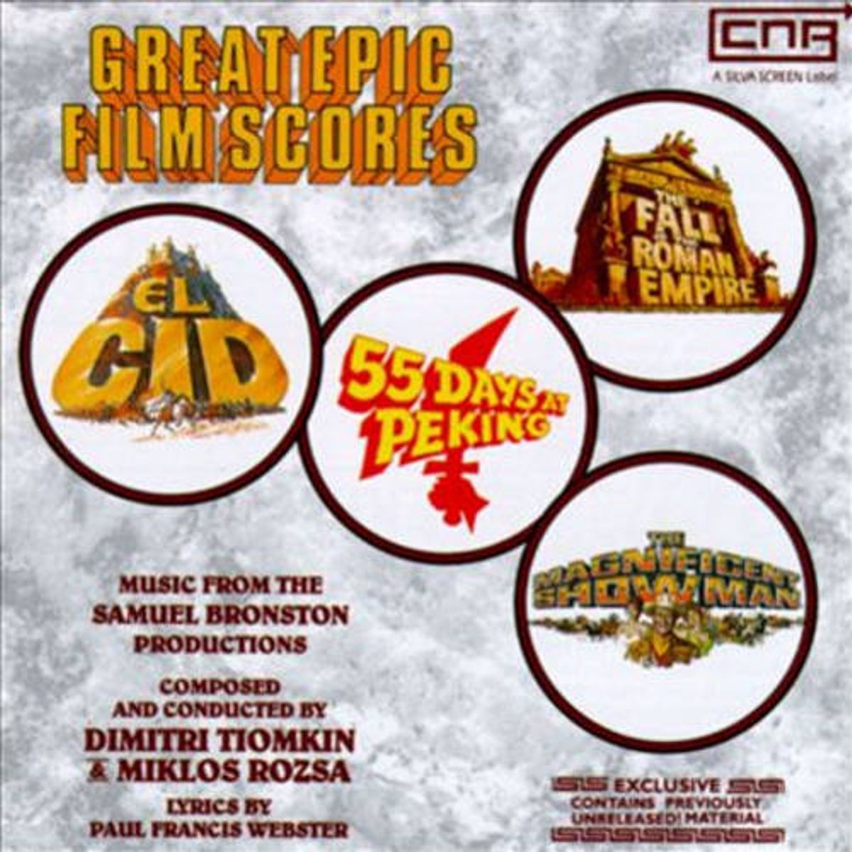 Great Epic Film Scores (CD)