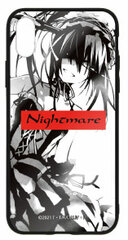 Date A Live Kurumi Tokisaki Monotone Ver. Tempered Glass iPhone Case/X, Xs