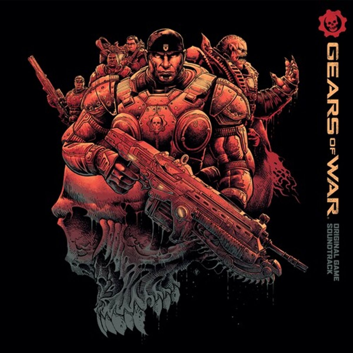 Gears Of War [OST] [Red Vinyl] (LP)