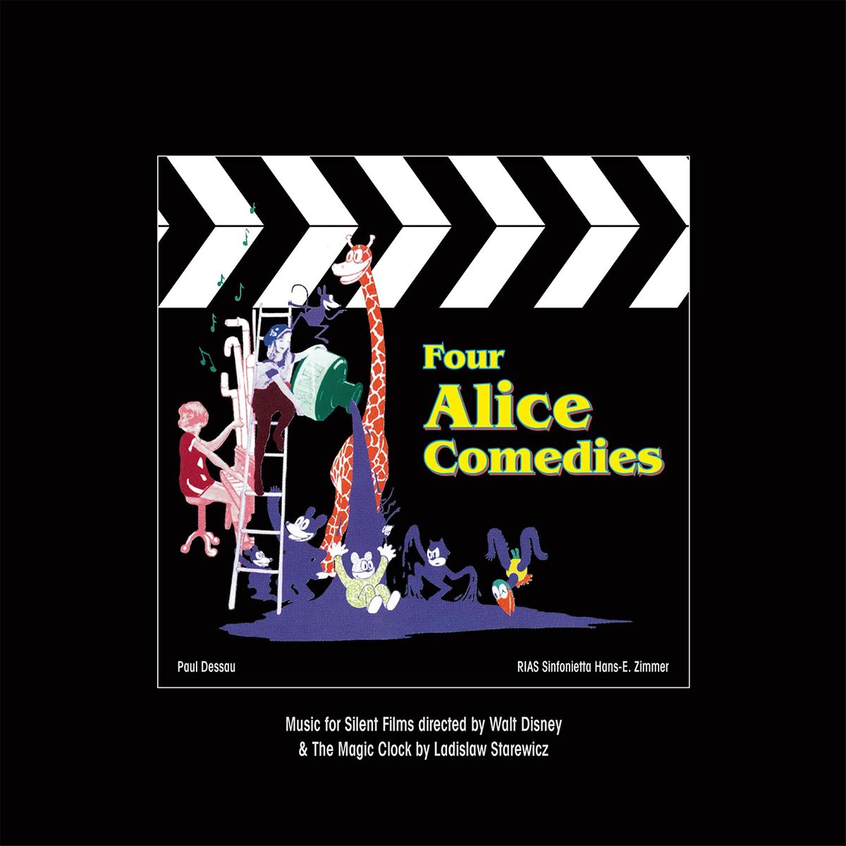 Four Alice Comedies [OST] [Pink Vinyl] (LP)