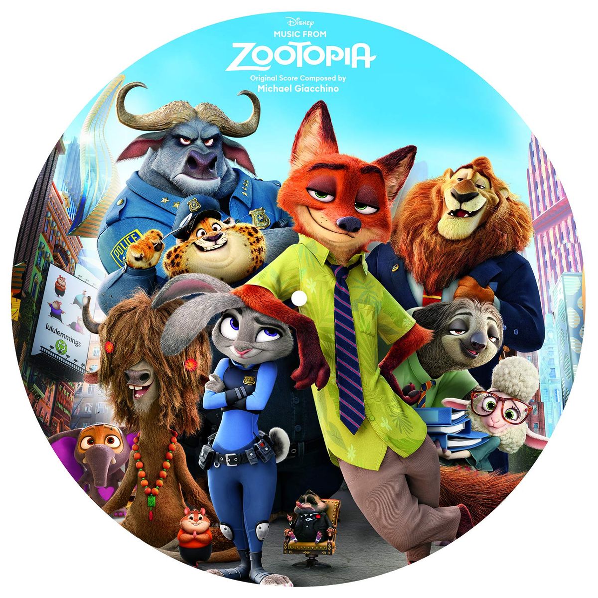 Music From Zootopia [OST] [Picture Disc] (LP)