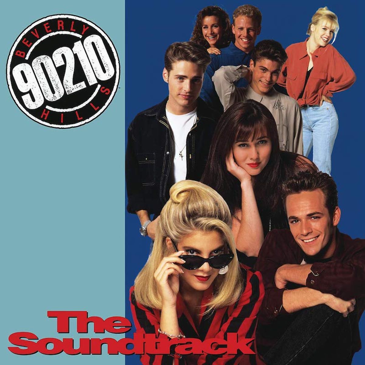 Beverly Hills 90210 [OST] [Light Blue Vinyl] (LP)