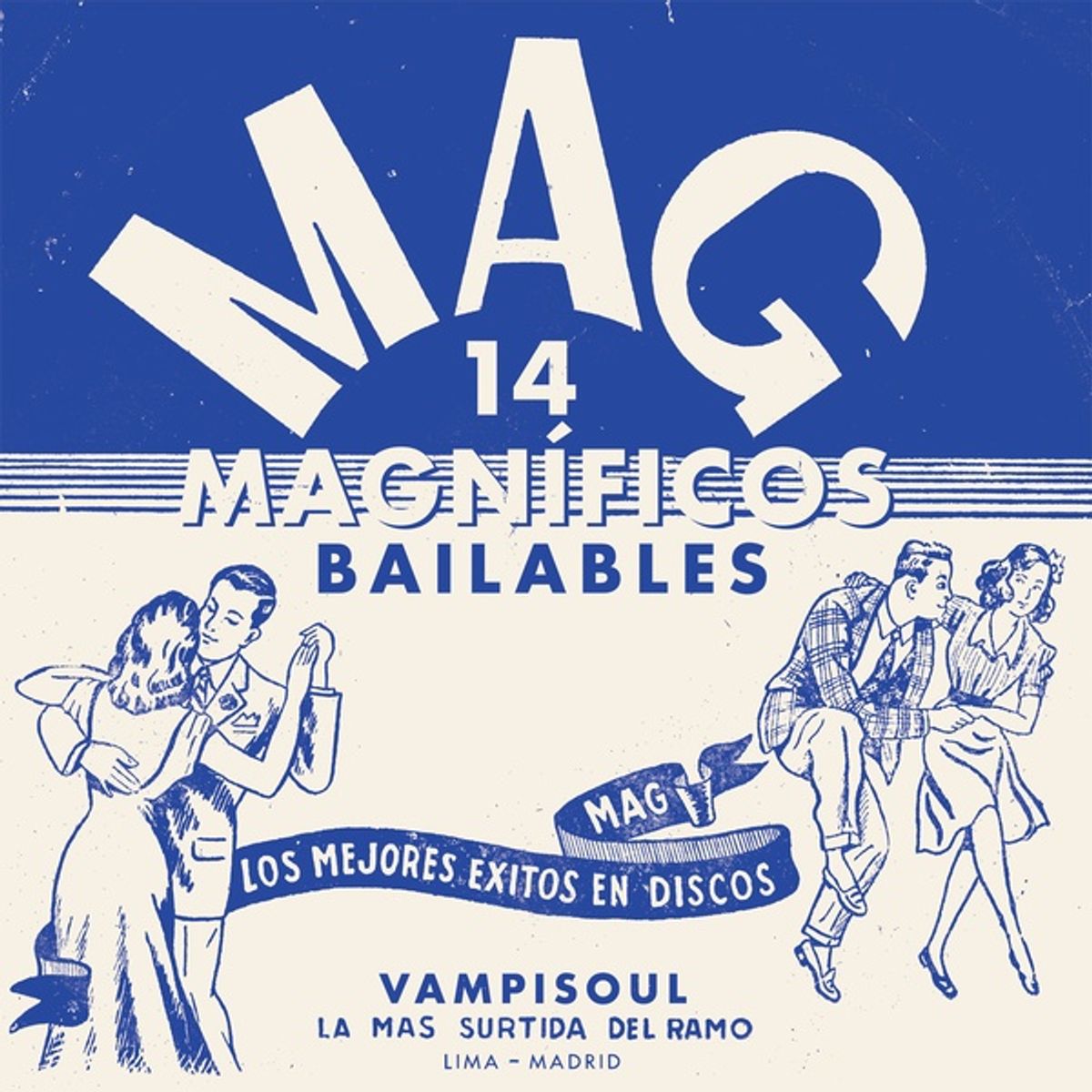 4 Magníficos Bailables (LP)
