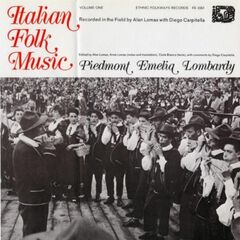Italian Folk Music Piedmont Emelia Lombard Vol. 1 (CD)