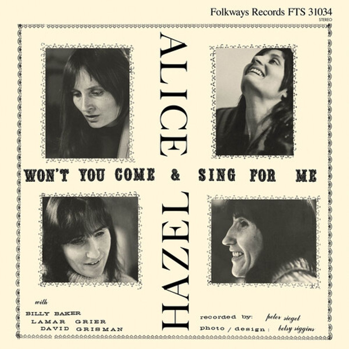 Wont You Come & Sing For Me (LP)