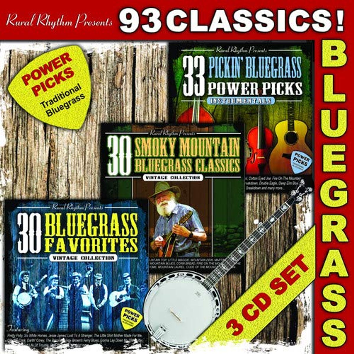93 Classics! Bluegrass Power Picks (CD)