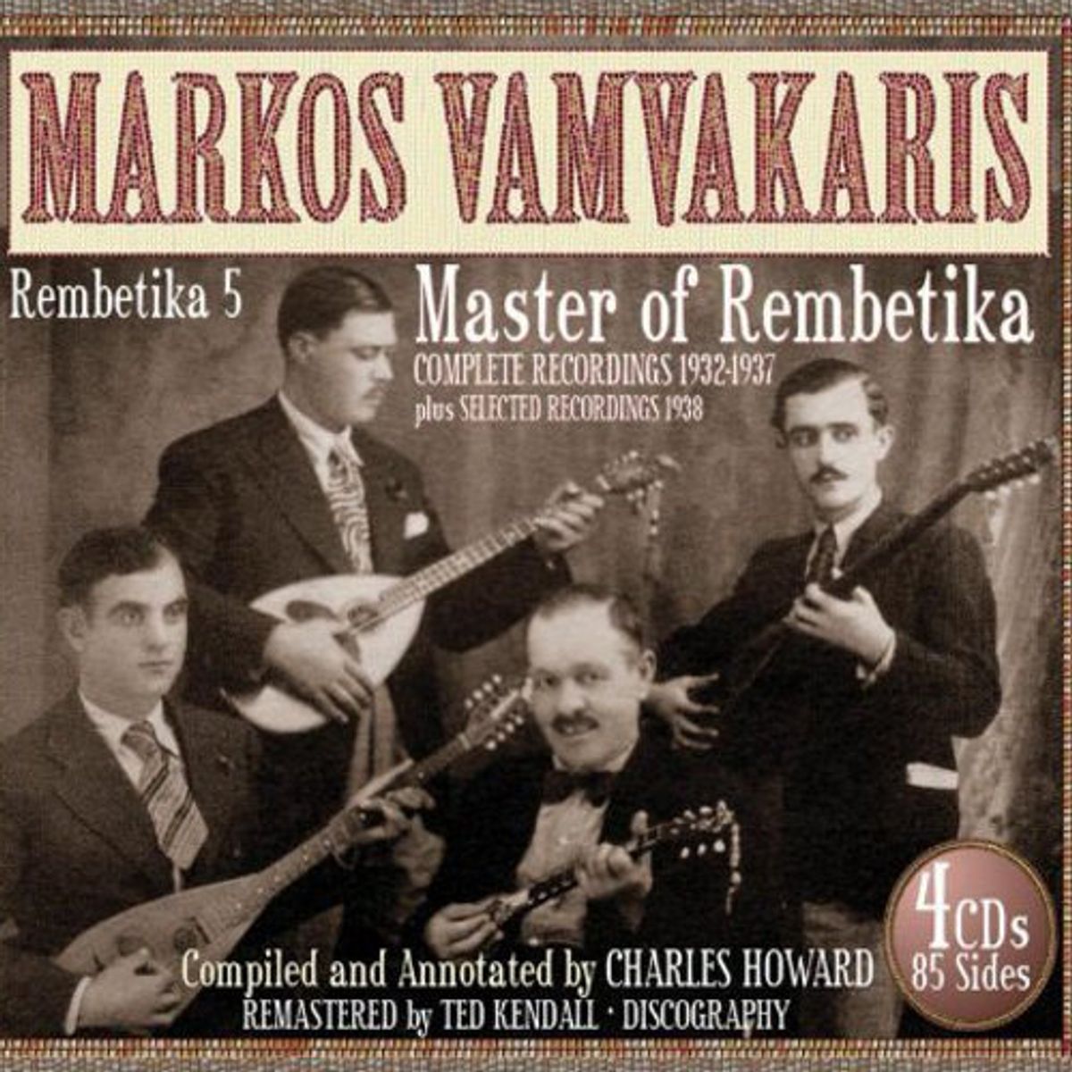 Rembetika 5-Master Of Rembetik (CD)