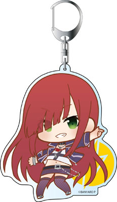 Band Yarouze! - Deka Keychain PuniChara: Cure2tron Shelly