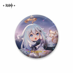 Genshin Impact Wallpaper Chara Tin Badge Paimon