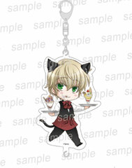 Kichiku Megane - Deka Acrylic Keychain: Aki Suhara
