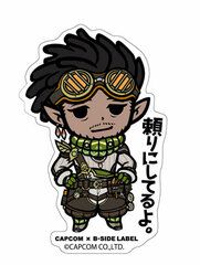 CAPCOM x B-SIDE LABEL Sticker Monster Hunter Bahari