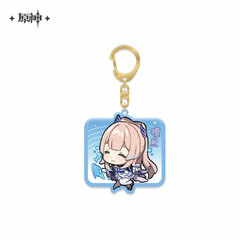 Genshin Impact Deformed Stamp Series Acrylic Strap Sangonomiya Kokomi