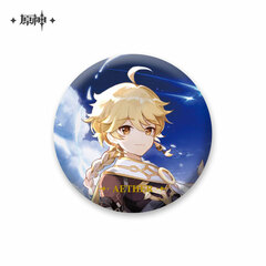 Genshin Impact Wallpaper Chara Tin Badge Aether / Protagonist (Male)