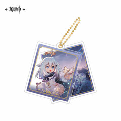 Genshin Impact Wallpaper Chara Double Acrylic Strap Paimon