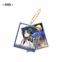 Genshin Impact Wallpaper Chara Double Acrylic Strap Xiao
