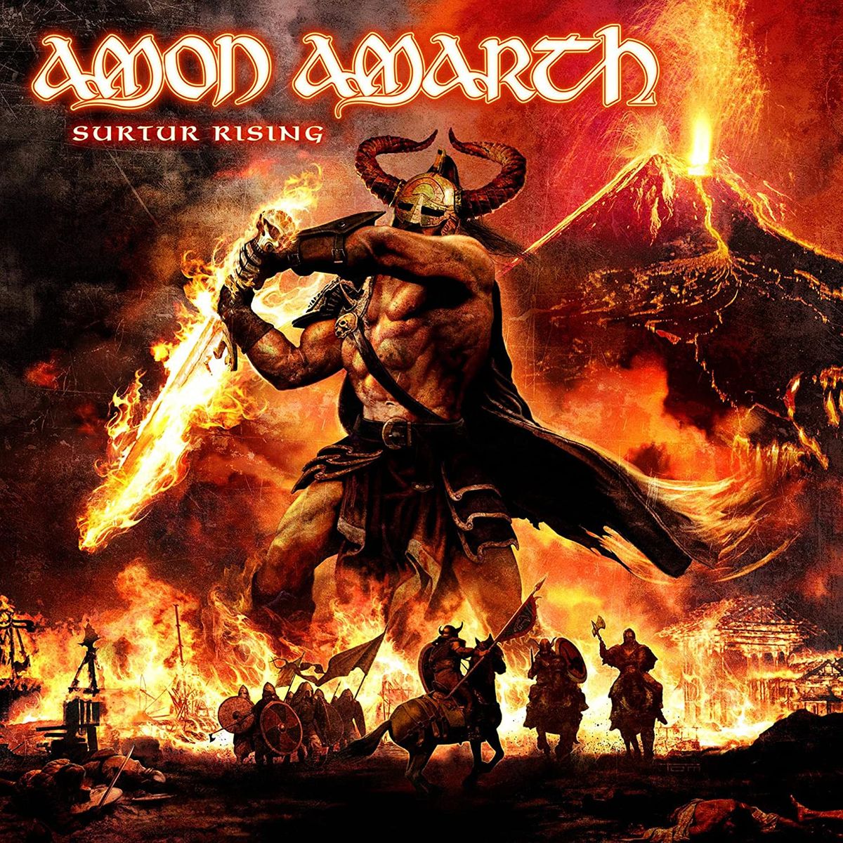Surtur Rising [Orange Marble Vinyl] (LP)
