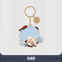 Genshin Impact Chara Metal Keyring Ganyu